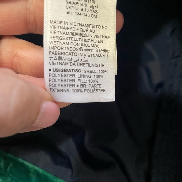 Youth Amazon Essentials Hooded Puffer Jacket Size Large - Picture 7 of 7